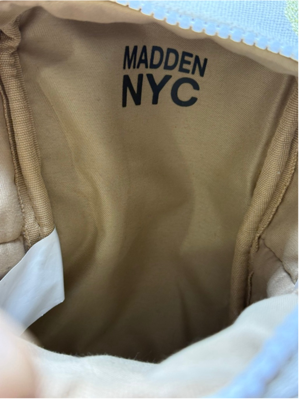 Madden NYC Floral Embroidered Crossbody Bag One Size Beige Multicolor - Picture 6 of 6